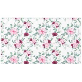 roze rode elegant florale tafelkleed