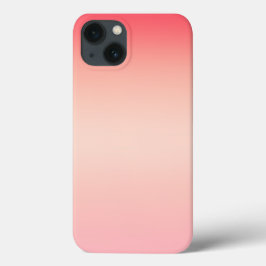 Roze rode en gele kleurverloop achtergrond Case-Mate iPhone case