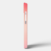 Roze rode en gele kleurverloop achtergrond Case-Mate iPhone case (Achterkant / Links)