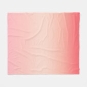 Roze rode en gele kleurverloop achtergrond fleece deken (Voorkant (Horizontaal))
