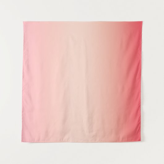 Roze rode en gele kleurverloop achtergrond wandkleed (Voorkant (horizontaal))