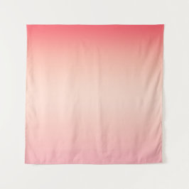 Roze rode en gele kleurverloop achtergrond wandkleed