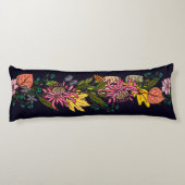 Roze rode en gele paasbloemkarton lichaamskussen (Achterkant)