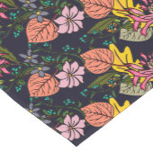 Roze rode en gele paasbloemkarton medium tafelloper (Hoek)