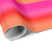 Roze, rode en Oranje gradiënt Cadeaupapier (Rol Hoek)