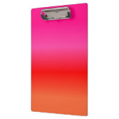 Roze, rode en Oranje gradiënt Klembord (Links)