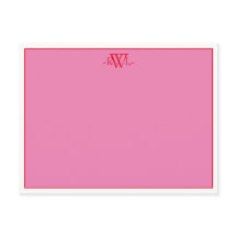 Roze, rode en scherpe witte minimale noot Kaart