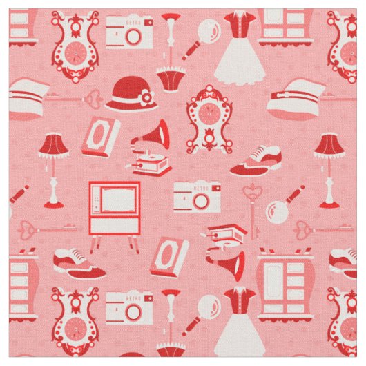 Roze rode flapper antiek nostalgie ouderwets stof (Close Up)