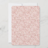 Roze Rode Glitter Vlinders Verjaardag Kaart (Achterkant)