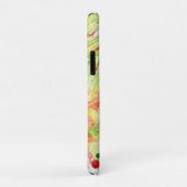 Roze rode, groene, moderne Abstracte Sjabloon Case-Mate iPhone Case (Achterkant/rechts)