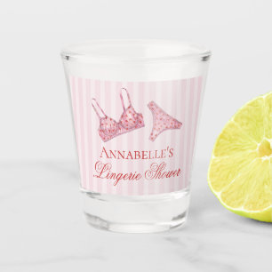 Roze & Rode Hart Ondergoed Bruidsmeisjesfeest Favo Shot Glas
