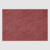 Roze rode harten Ombre Tissuepapier (Voorkant)