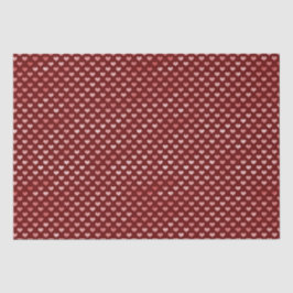 Roze rode harten Ombre Tissuepapier