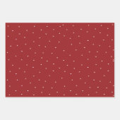 Roze rode harten — Papier met vulling Reeks 3 vel (Voorkant 3)