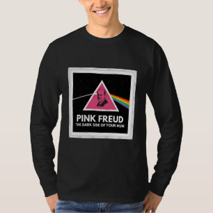 roze rode lange mouwen t-shirt