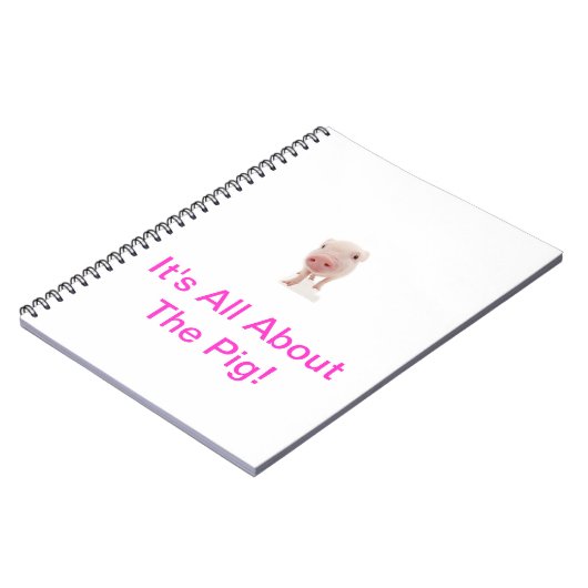 Roze rode laptop notitieboek (Linkerzijde)