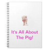 Roze rode laptop notitieboek (Voorkant)