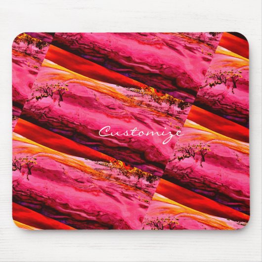 roze/rode maui-golf Thunder_Cove Muismat (Voorkant)