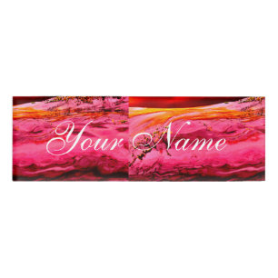 roze/rode maui golf Thunder_Cove Naambadge
