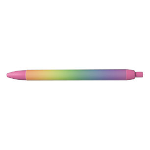 Roze rode Oranje blauwe Paarse groene kleuren Inkt Pen