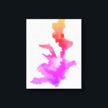 Roze rode Paarse Oranje gele Abstracte verf Canvas Afdruk<br><div class="desc">Roze rode Paarse Oranje Gele Abstracte expressionist Acrlylic schilderdoek print.</div>