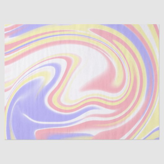 Roze rode paarse strepen modern aangepast patroon tissuepapier (Voorkant)