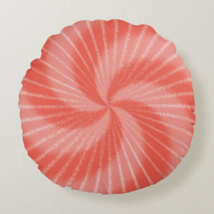 Roze rode roodkleurige gier rond kussen