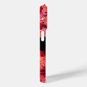 ROZE RODE ROOS VELD, RODE ROBIJN EDELSTEEN MONOGRA Case-Mate iPhone CASE (Achterkant / Rechts)