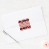  roze rode rozen aanpasbare woorden stickers (Envelop)