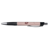 Roze Rode Rozen Bloemstuk Pen (Bodem)