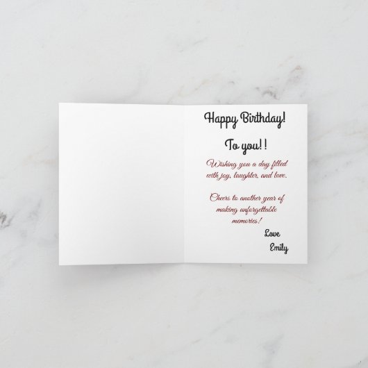 Roze rode rozen voor een speciale vriend verjaarda kaart (Binnen)