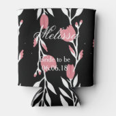 Roze rode sinaasappelwijn blikjeskoeler (Voorkant)