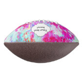 Roze rode textuur american football (Gedraaid 90)