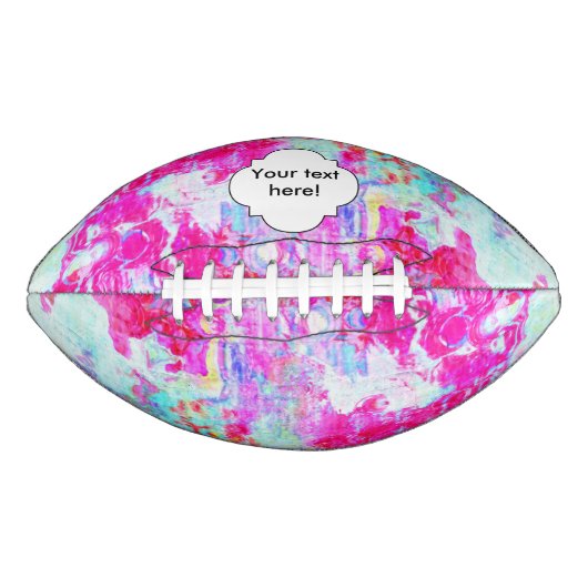 Roze rode textuur american football (Voorkant)