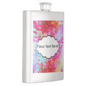 Roze rode textuur flacon (Rechts)