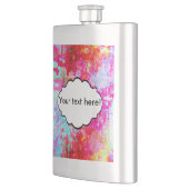 Roze rode textuur flacon (Links)