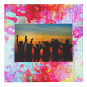 Roze rode textuur kubus (Rechts)