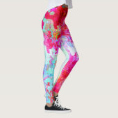 Roze rode textuur leggings (Rechts)