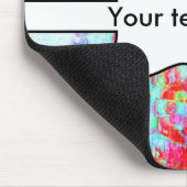 Roze rode textuur muismat (Hoek)