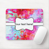 Roze rode textuur muismat (Met muis)