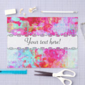 Roze rode textuur tissuepapier (Craft)