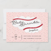 Roze rode tweede Baby sprinkhaan Kaart (Voorkant)