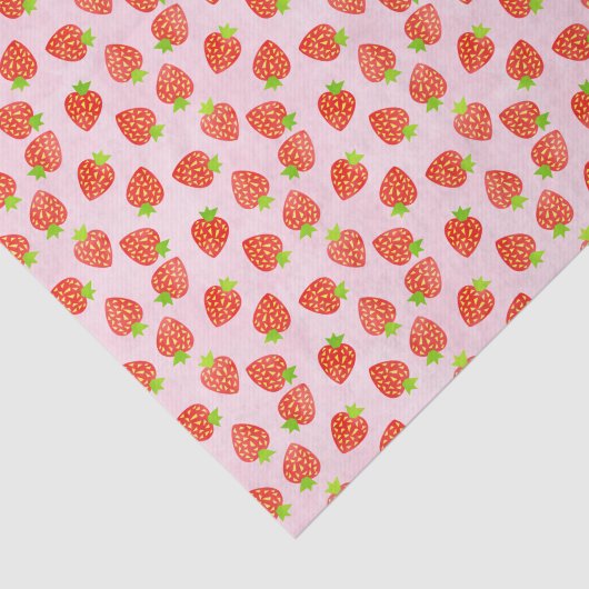  roze rode vruchten tissuepapier (Detail)