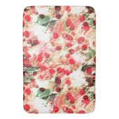 Roze rode vuil pootendot grunge badmat (Voorkant Verticaal)