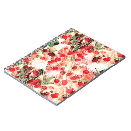 Roze rode vuil pootendot grunge notitieboek