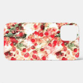 Roze Rode Vuil Spikkel Grunge Case-Mate iPhone Case (Achterkant (horizontaal))
