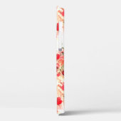 Roze Rode Vuil Spikkel Grunge Case-Mate iPhone Case (Achterkant / Links)