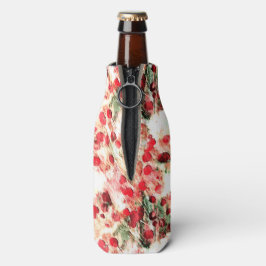 Roze Rode Vuil Spikkel Grunge Flesjeskoeler