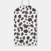 Roze Rodeo Cowgirl Verjaardag Bedankt Cadeaulabel (Achterkant)