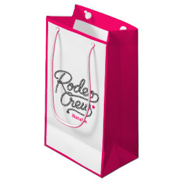 Roze Rodeo Crew Cowgirl Bachelorette Klein Cadeauzakje